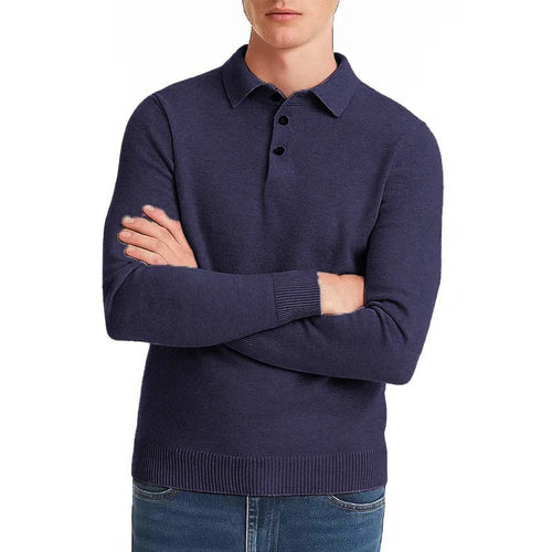 AutumnEase Polo Pullover