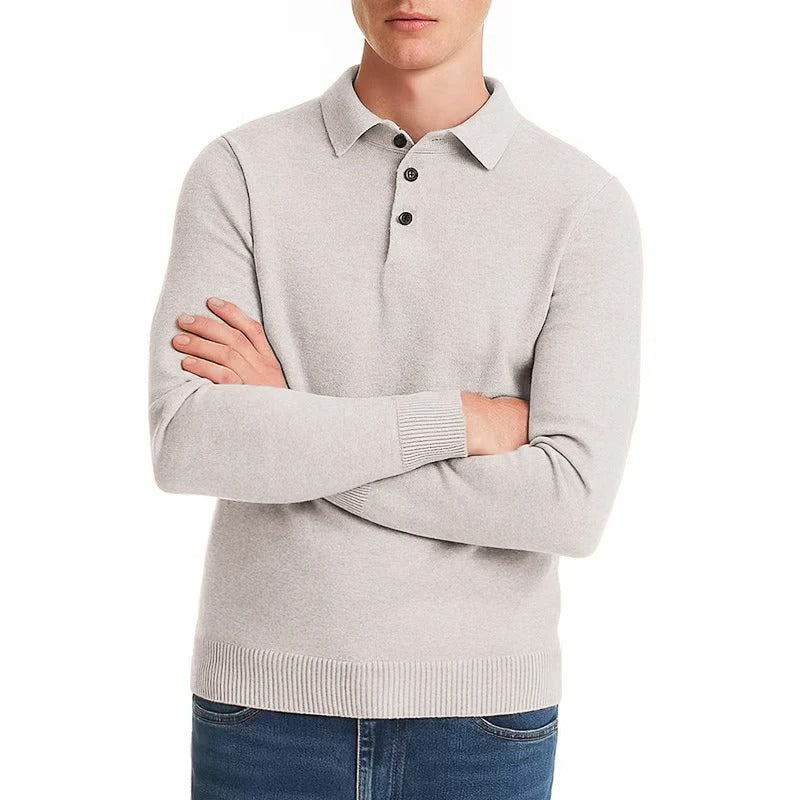 AutumnEase Polo Pullover