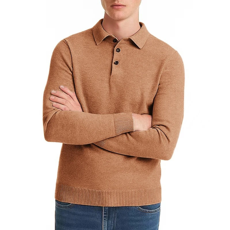 AutumnEase Polo Pullover